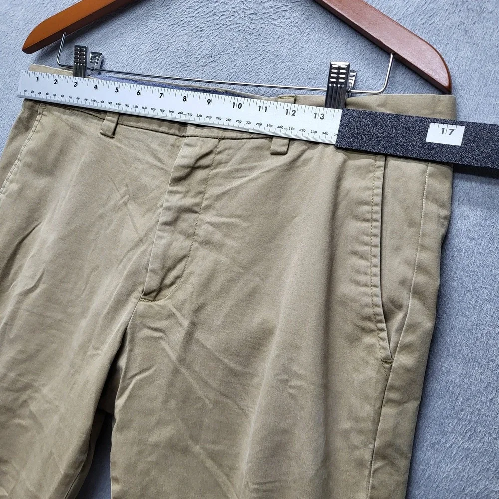Banana Republic Men‎ Pants 33X30 Khaki Chino Twill Fulton Skinny Button 29